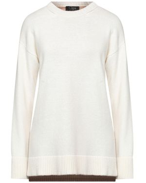 Clips Sweater - White