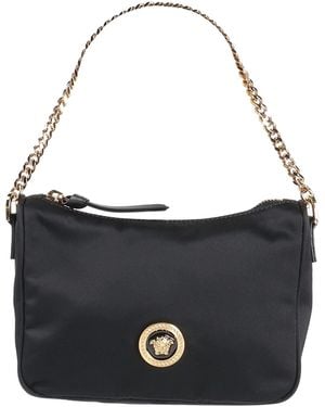 Versace Handbag Polyamide, Calfskin - Black