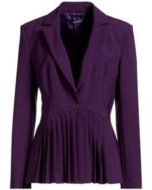 Alberta Ferretti Blazer Virgin Wool, Elastane - Purple