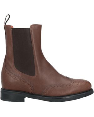 Santoni Ankle Boots Leather - Brown