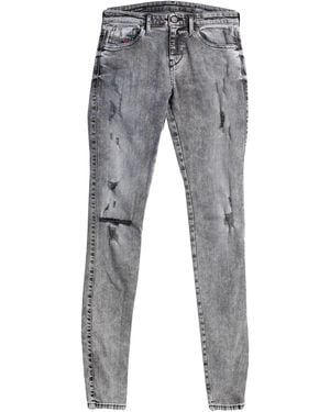DIESEL Jeans Cotton, Polyester, Elastane - Gray