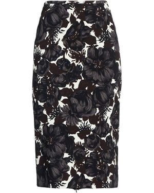 N°21 Midi Skirt Viscose - Black