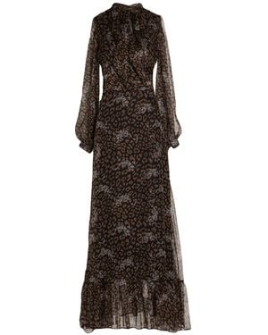 Gaelle Paris Maxi-Kleid - Braun