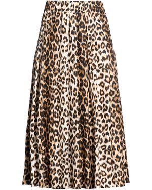 La Prestic Ouiston Midi Skirt Silk - White