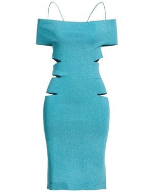 Circus Hotel Mini Dress - Blue