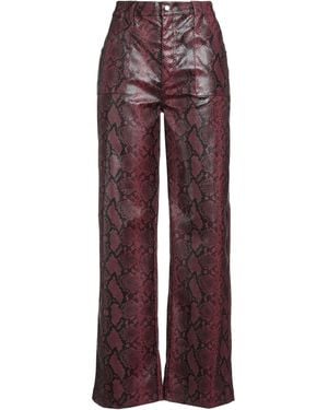WEILI ZHENG Pantalon - Rouge