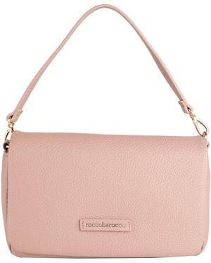 Roccobarocco Antique Rose Handbag Textile Fibres - Pink