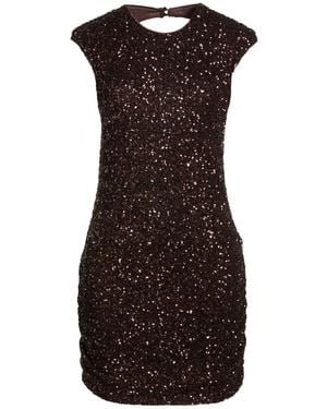 Aniye By Mini Dress Polyester, Elastane - Brown