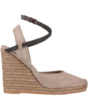 Brunello Cucinelli Espadrilles - Mettallic