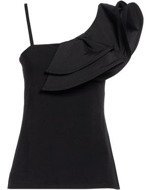 Silvian Heach Top Cotton, Elastane - Black