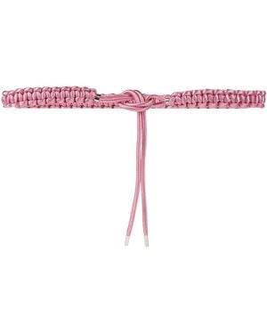 Isabel Marant Belt Textile Fibers - Pink