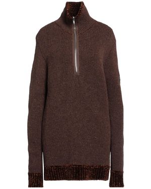 Raf Simons Cuello alto - Marrón