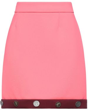 Fausto Puglisi Mini Skirt Polyester, Polyamide, Elastane - Pink