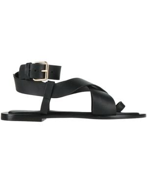 Mansur Gavriel Thong Sandal - Black