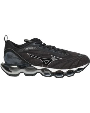 Mizuno Wave Prophecy Trainers Textile Fibres, Synthetic Material - Black