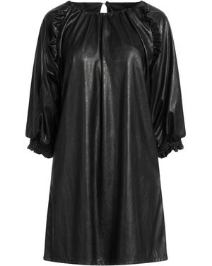 Rebel Queen Mini Dress - Black