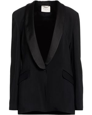 Manila Grace Blazer Viscose, Elastane - Black