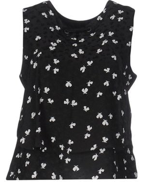 Emporio Armani Top Viscose, Silk - Black