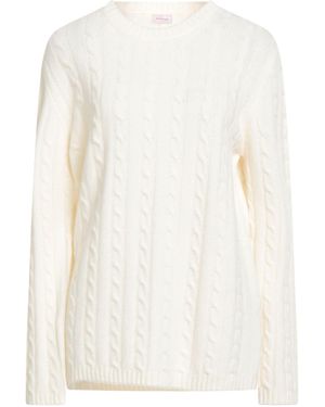 Rossopuro Ivory Sweater Wool, Cashmere - White