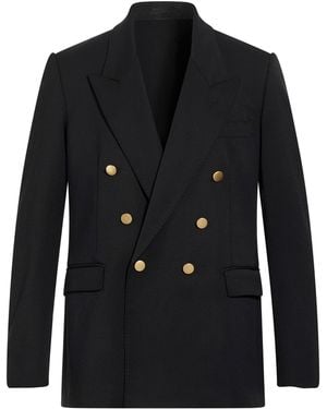 Grifoni Blazer Polyester, Virgin Wool, Elastane - Black