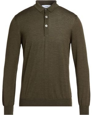 Lardini Military Sweater Virgin Wool - Green