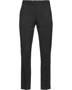 Tiger Of Sweden Charcoal Trousers Recycled Polyester, Wool, Linen, Elastane - Grey