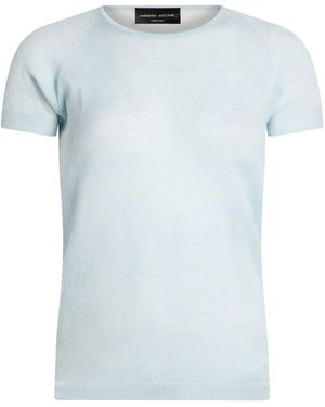 Roberto Collina Pullover - Blau