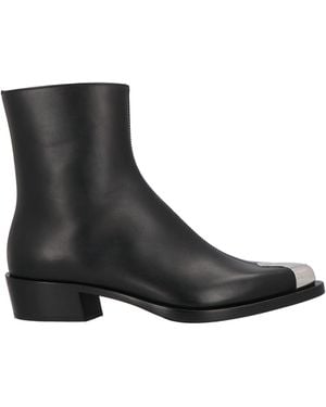 McQueen Ankle Boots - Black