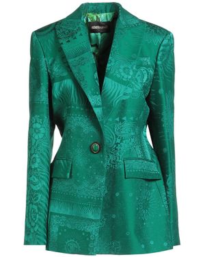Roberto Cavalli Blazer Cotton, Viscose - Green
