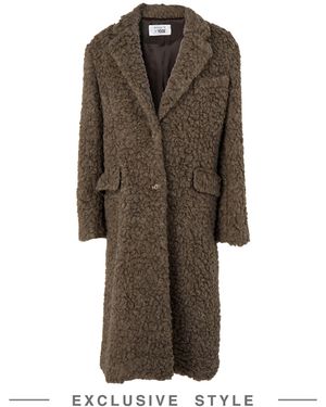 NAVIGLIO MILANO x YOOX Coat - Brown