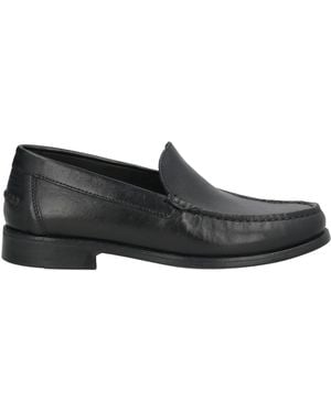 Guess Loafers Leather - Black