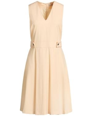 Drumohr Midi Dress Virgin Wool, Polyamide, Elastane - Natural