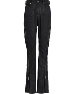 Rick Owens Jeans Cotton, Elastomultiester - Black