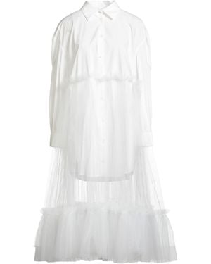 ACT N°1 Vestido Midi - Blanco