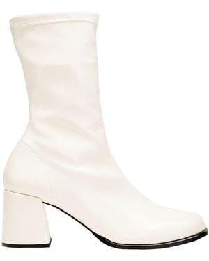 8 by YOOX Ankle Boots - White