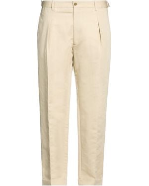 Briglia 1949 Trousers Cotton, Linen - Natural