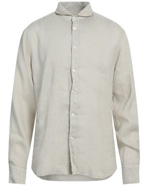 Cooperativa Pescatori Posillipo Shirt Linen - Grey