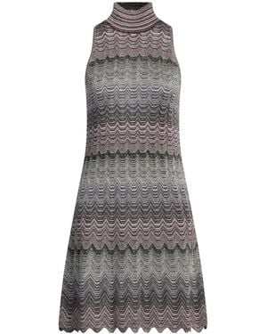 Missoni Mini Dress Viscose, Metallic Fiber - Gray