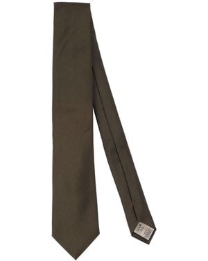 Altea Military Ties & Bow Ties Silk, Cotton - Gray