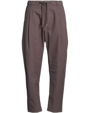 Herno Trousers Polyester - Grey