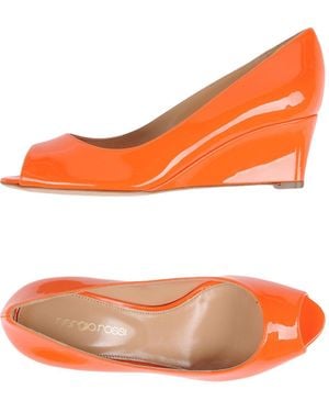 Sergio Rossi Pumps Calfskin - Orange