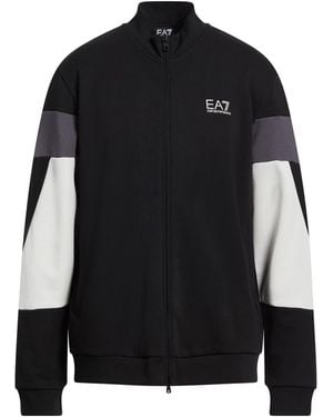 EA7 Sweatshirt Cotton, Polyester - Black