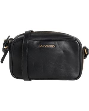 La Martina Cross-Body Bag - Black
