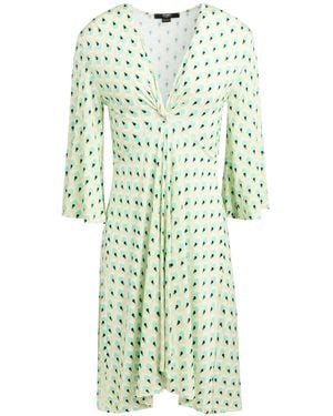 SEVENTY VENEZIA Light Mini Dress Viscose, Elastane - Green