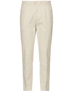 Briglia 1949 Dnm Ivory Trousers Cotton - Natural