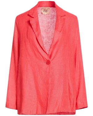 MÊME ROAD Coral Blazer Linen - Pink