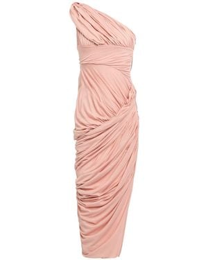 Rick Owens Antique Rose Maxi Dress Cotton - Pink