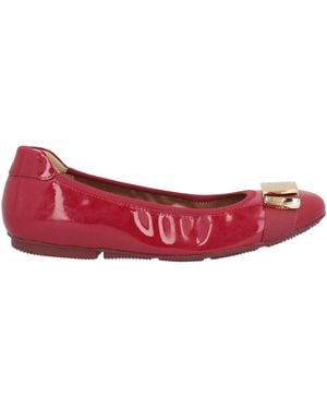 Hogan Ballet Flats - Red