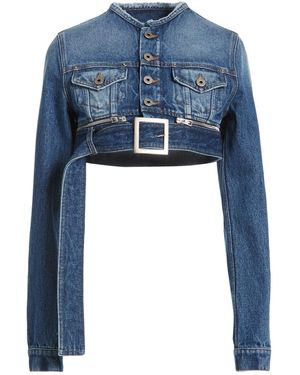 Jean Paul Gaultier Denim Outerwear - Blue