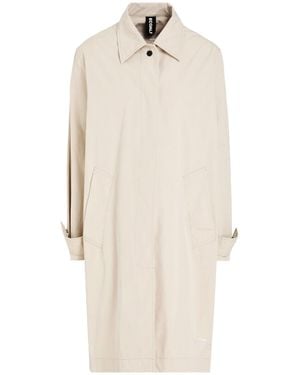 Ecoalf Overcoat & Trench Coat - White